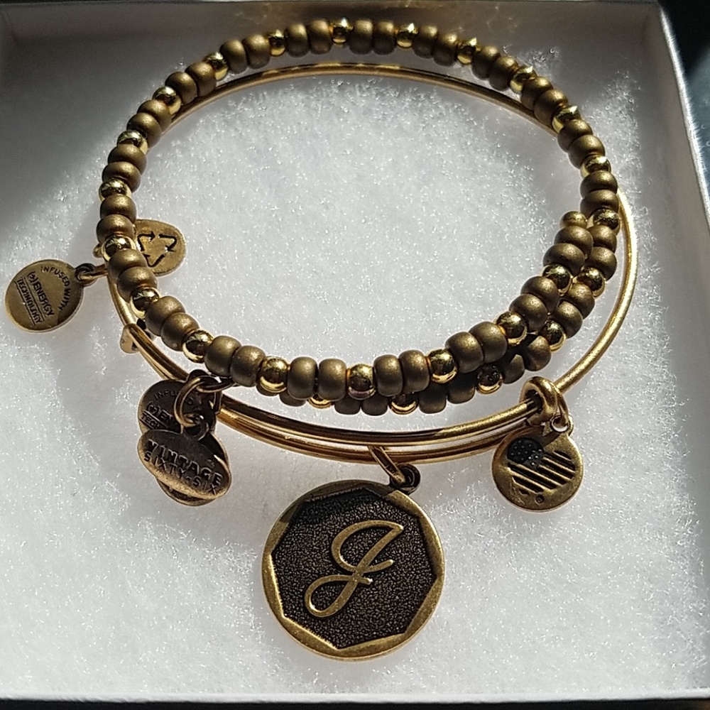 Alex and Ani bracelet set